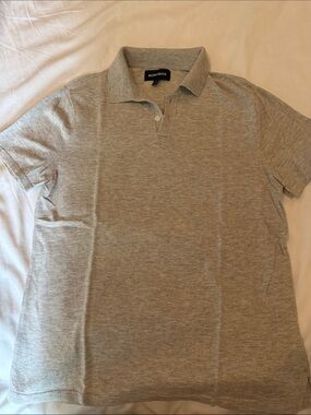 Bonobos Light Gray Men's Polo Shirt